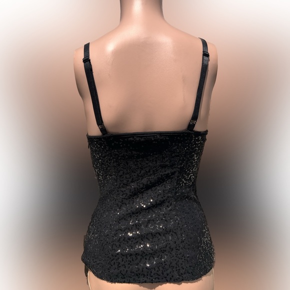 💥🔥💥 twenty one Knit Top/Spaghetti Strap Tank Top w/ Sequins - Picture 2 of 12